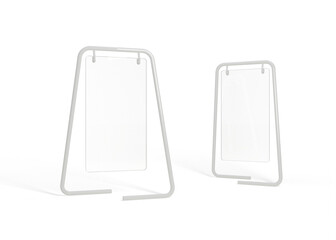 Shop Hanger Signboard Mockup