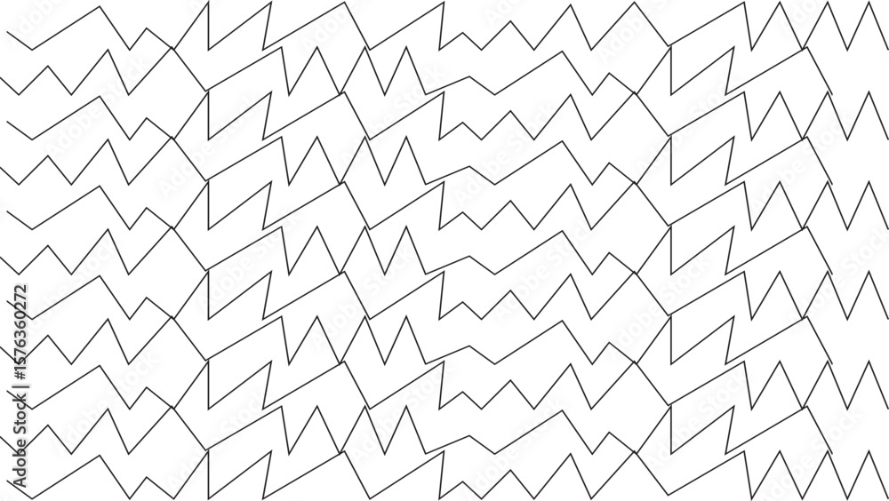 Poster gold luxury chevron stripe seamless pattern with elegant wave lines, abstract vector background for 