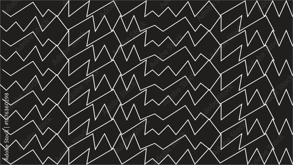 Poster gold luxury chevron stripe seamless pattern with elegant wave lines, abstract vector background for 