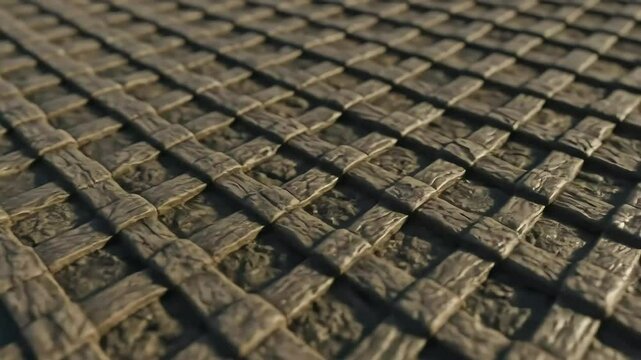 Stone paving texture pattern