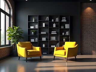 Contemporary Lounge Space with Modern Sofa Design