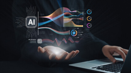 AI Assistant Brain Processor with LLM Technology, Big Data, Machine Learning, Generative AI for...