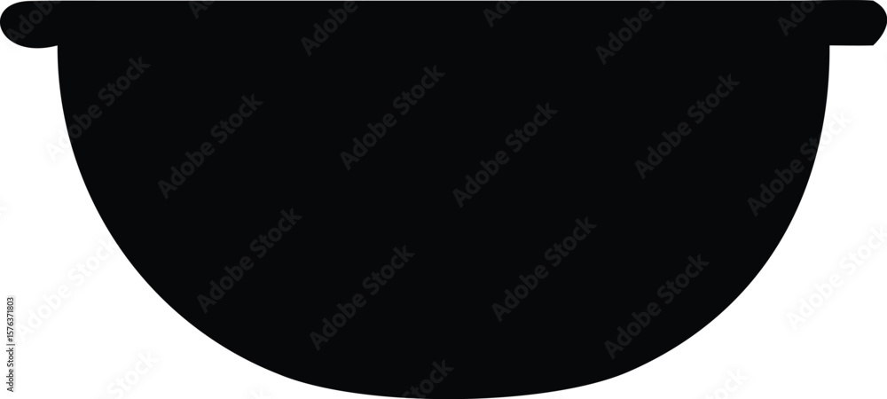 Poster black curved shape abstract background design element simple monochrome graphic vector