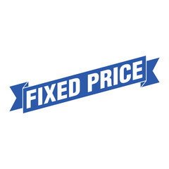 Fixed Price Letter Rubber Stamp Template Design