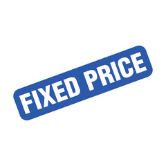 Fixed Price Letter Rubber Stamp Template Design