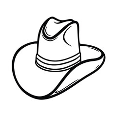 cowboy hat vector illustration
