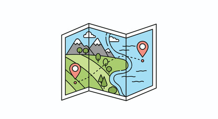 Navigating diverse landscapes discovering hidden gems through detailed map exploration adventures