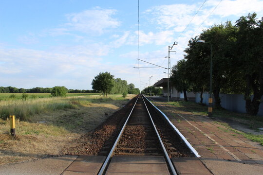 railway in the countryside