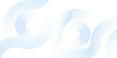 white background with geometric circle pattern.future technology background.