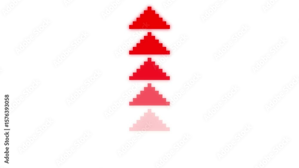 Aufkleber arrow loop animation direction concept.colorful arrow icon concept