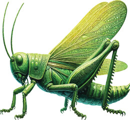 grasshopper illustration