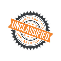 Unclassified Letter Rubber Stamp Vector Design Template