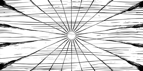 Abstract explosion, radial burst of ink splatter effect. Black ink splatter creates abstract background with dynamic energy. Dynamic charcoal burst explosion, isolated on transparent background.