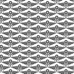 Medical Eye Vision Seamless Pattern