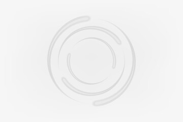 Fototapeta premium PNG circle with neon line creating a circular frame and round portal. An abstract background featuring a glowing ring with a radiant twirl and smooth curve. Glare vector effect with light astral beam