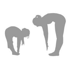 Abstract geometric shape with a central peak and two flanking rectangular forms