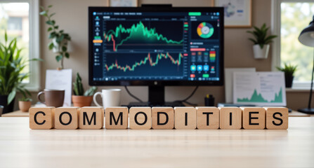 Commodity trading involves buying and selling physical or derivative assets like oil, metals, and agricultural goods, used for market speculation, hedging, and portfolio diversification