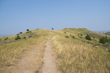 Fototapeta premium Trail in Theodore Roosevelt National Park, North Dakota, USA