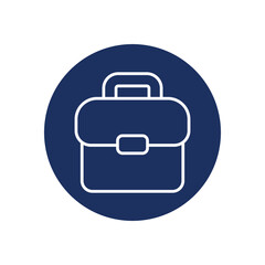 Brifcase icon vector