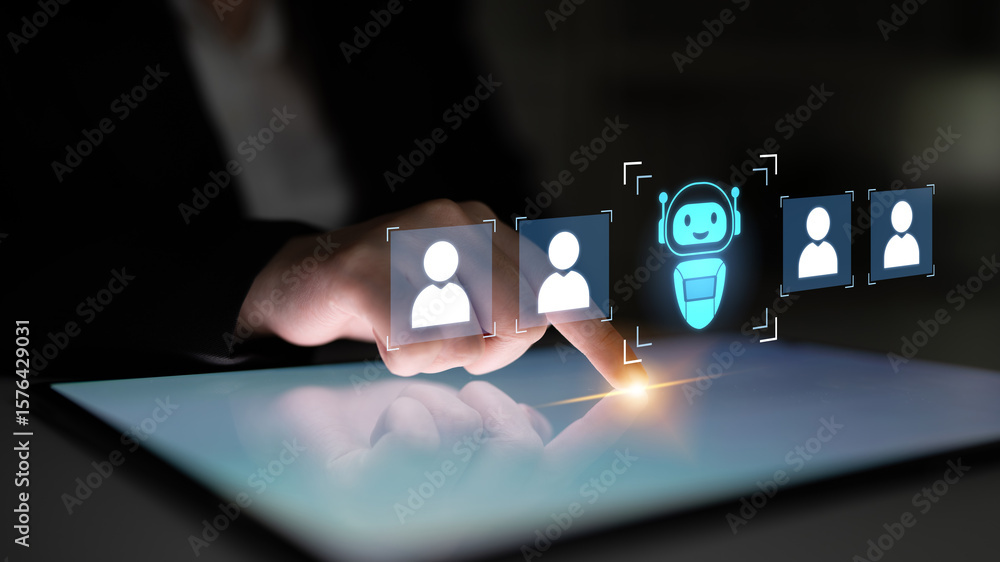 Poster ai is selected to replace human employees, illustrating automation and workforce transformation driv