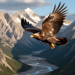 eagle in flight