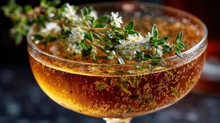 HerbInfused Craft Cocktail for National Gin and Tonic Day