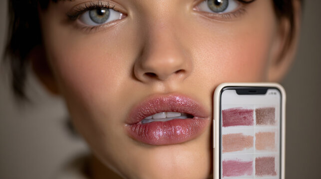 Augmented Reality Lipstick Test for Stunning Holiday Glam