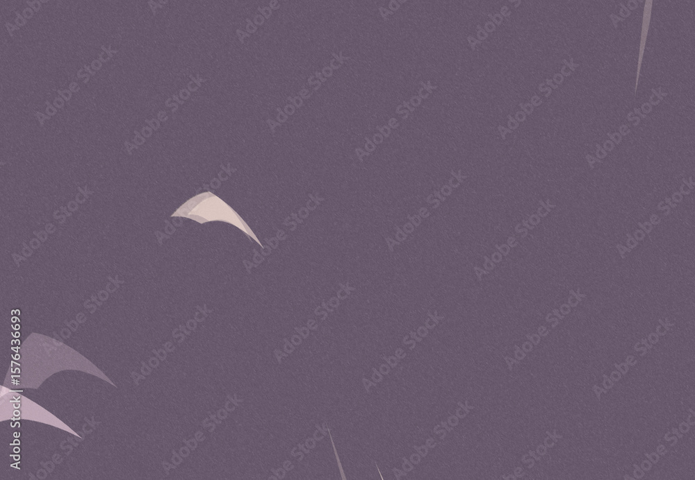 Poster abstract design featuring a light color backdrop with intersecting stylized linear patterns and text