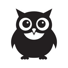 Adorable Owl With Large Round Eyes