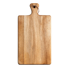 Fototapeta premium Wooden cutting board with a wooden handle