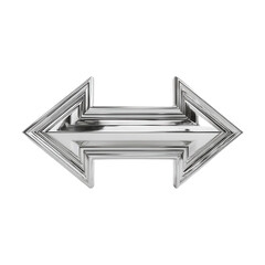 Silver arrow pointing to the right