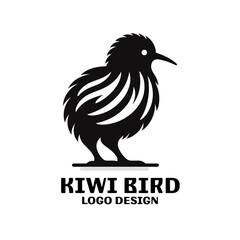 Fototapeta premium Kiwi Bird Vector Logo Design 