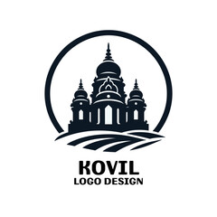 Kovil Vector Logo Design 
