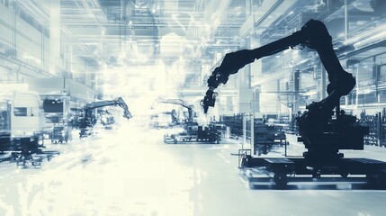 Futuristic Robotics in Advanced Manufacturing Facility