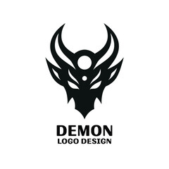 Demon Vector Logo Design 