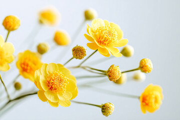 Boutons d'or jaune