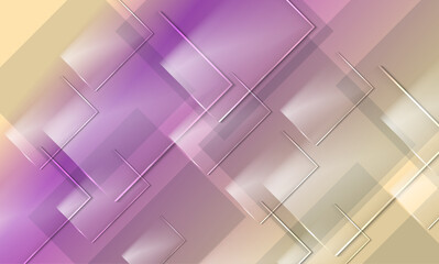 Abstract background with transparent glass panels