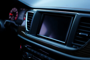 Car Dashboard Interior Screen Vehicle Automotive Technology