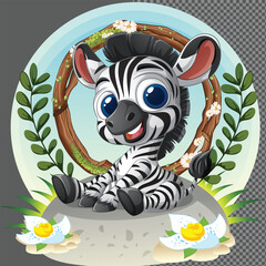 Zeebra vector design