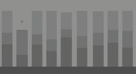 Obraz premium Data representation chart showing a graphic information.