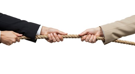 Business Tug of  War
