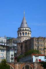 Obraz premium Galataturm in Istanbul