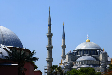Sultan-Ahmed-Moschee in Istanbul, Türkei