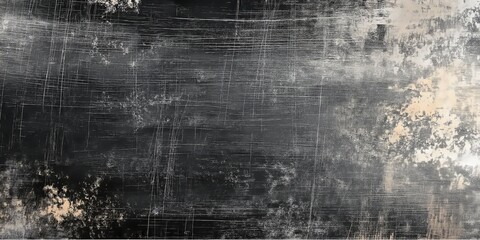 Obraz premium Dark grunge background showing scratches and dust particles