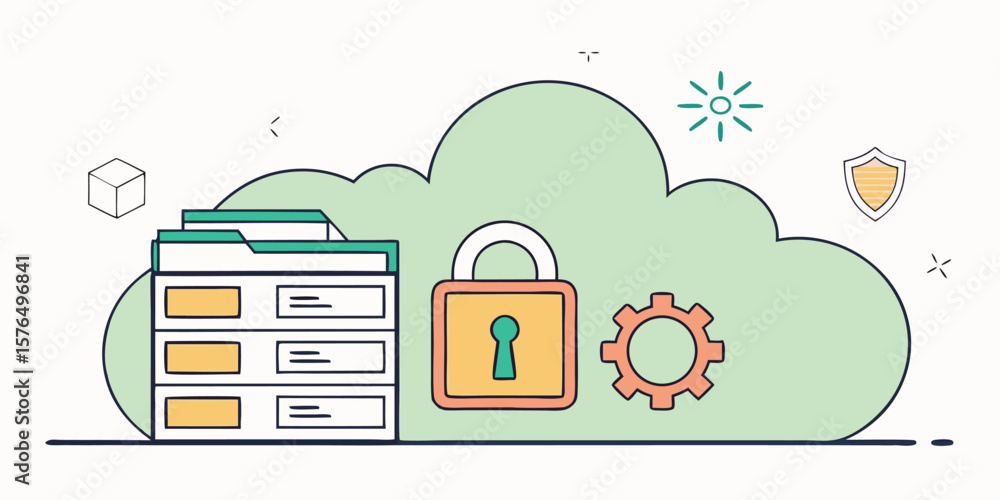 Poster secure cloud storage data management cloud computing