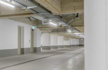 Tiefgarage - underground car park