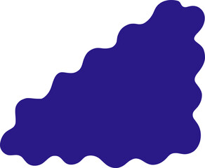 Obraz premium Freeform Diagonal Blob Structure