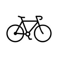 Obraz premium Cycling Adventures A Sleek Black Bicycle with Drop Handlebars on a Transparent Background Representing Fitness and Outdoor Recreation in a Minimalist Style