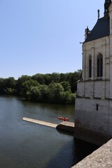 old bridge in Chenonceau castle