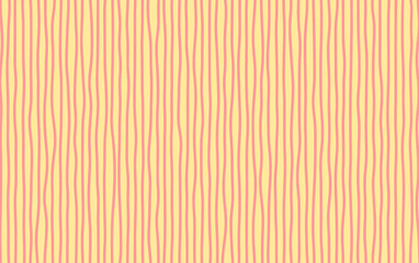 Obraz premium Sweet Pink Hand-Drawn Wavy Lines Pattern for Cute Backgrounds and Kids' Designs
